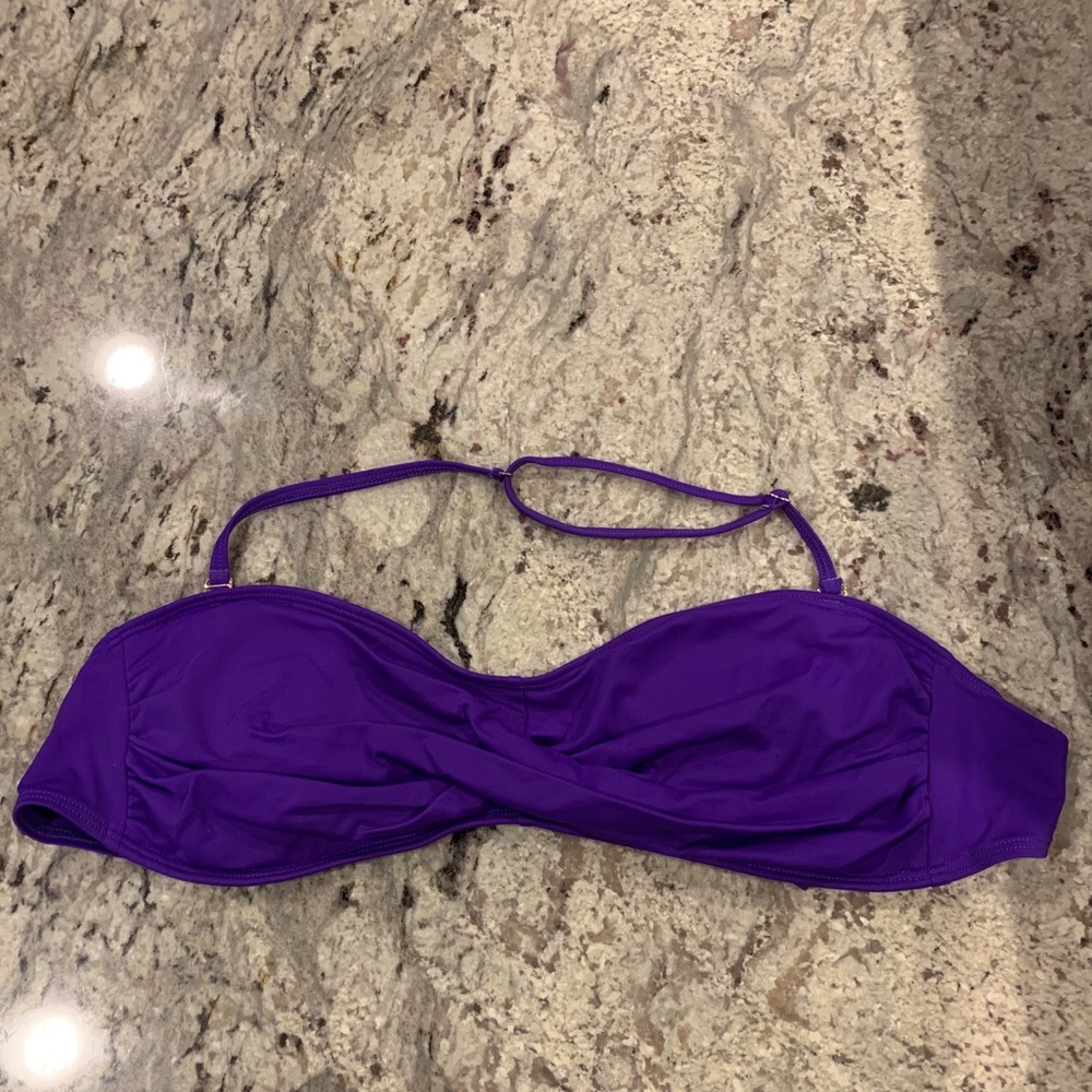 Purple Bikini Top